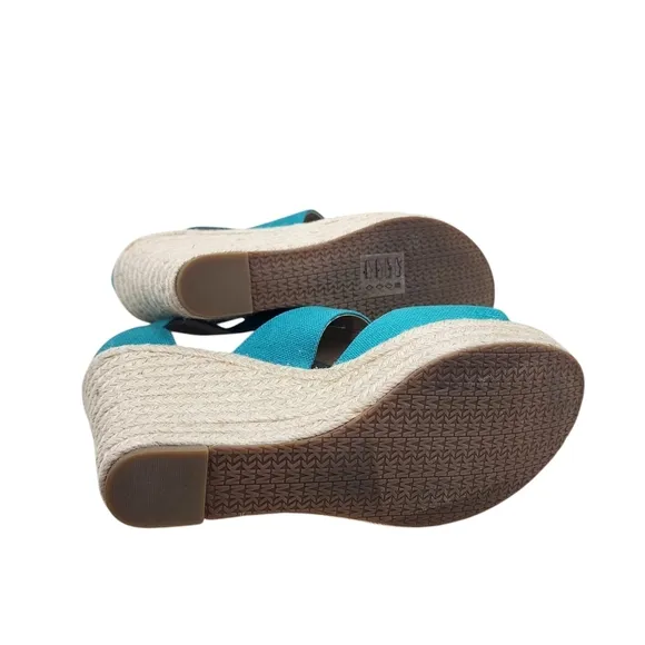 Michael Kors Women's Damita Cage Design Front Zip Wedge Sandals - 10