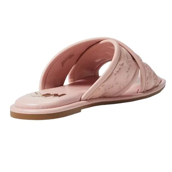 Michael Kors Women's Gideon Slide Sandals Pink Size 5
