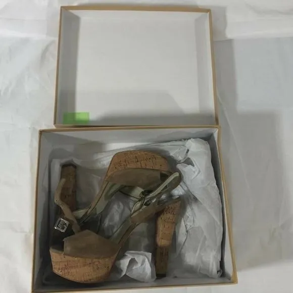 Michael Kors Women’s Shoes Sandals Suede Heels 9