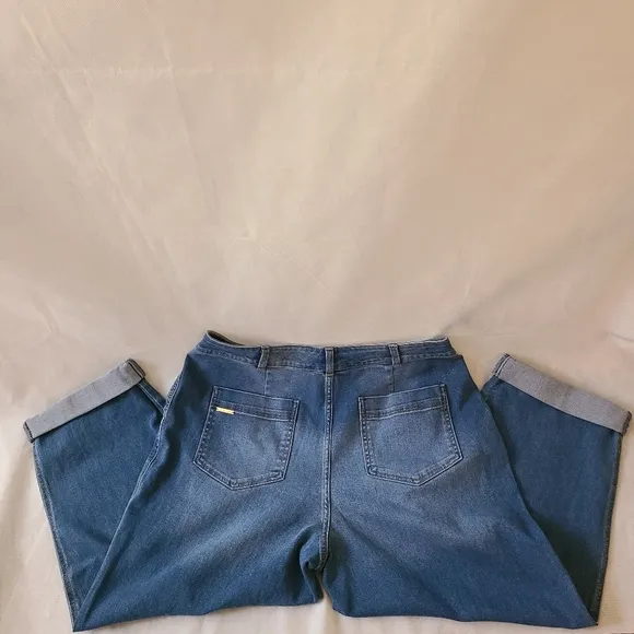 MICHAEL Michael Kors Stretch Denim Carrot Jeans