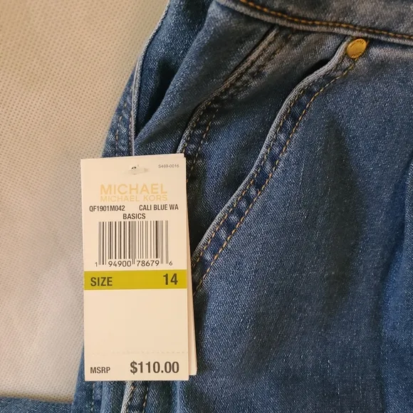 MICHAEL Michael Kors Stretch Denim Carrot Jeans