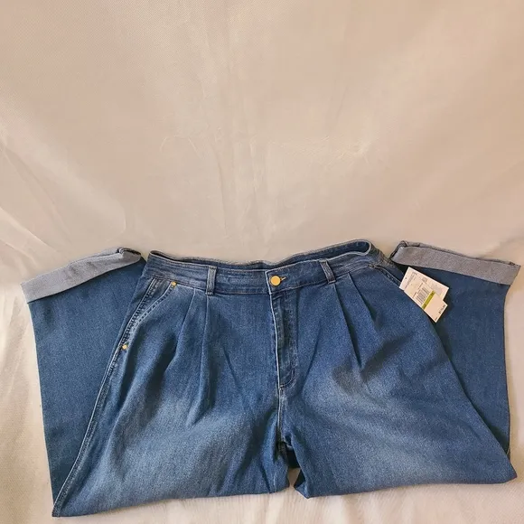 MICHAEL Michael Kors Stretch Denim Carrot Jeans