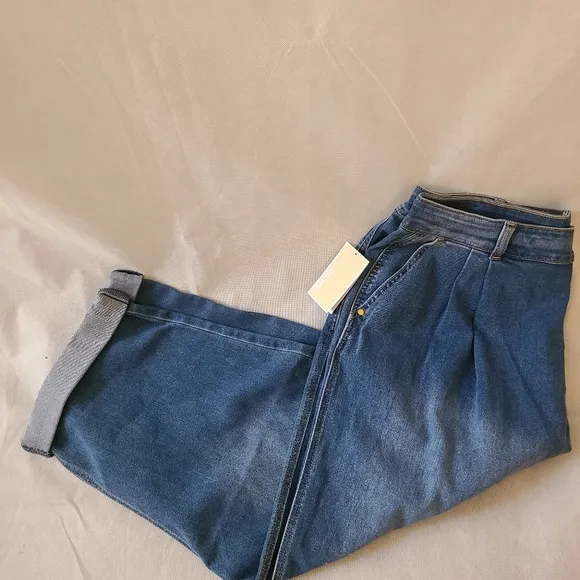 MICHAEL Michael Kors Stretch Denim Carrot Jeans