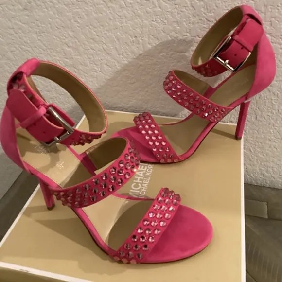 MICHAEL MICHAEL KORS Women's Amal Dress Sandals, size 7.5