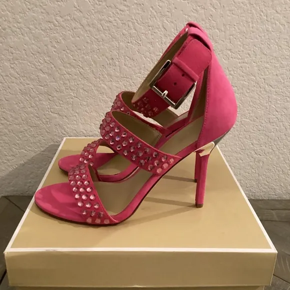 MICHAEL MICHAEL KORS Women's Amal Dress Sandals, size 7.5