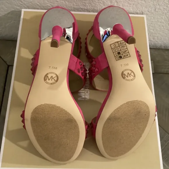 MICHAEL MICHAEL KORS Women's Amal Dress Sandals, size 7.5