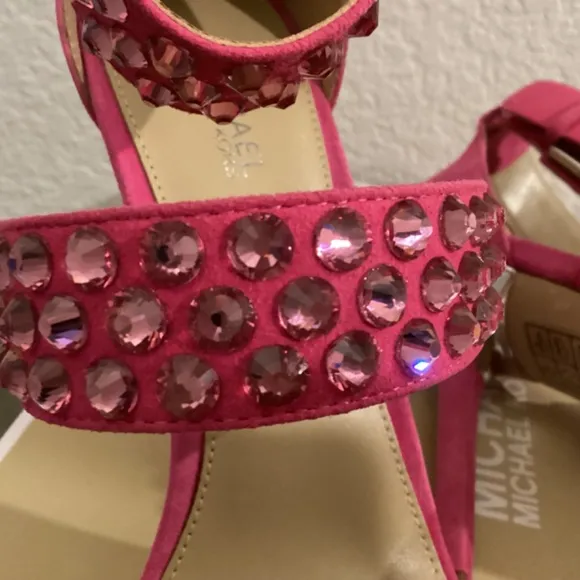 MICHAEL MICHAEL KORS Women's Amal Dress Sandals, size 7.5