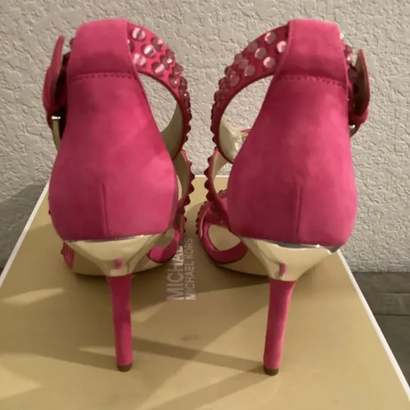 MICHAEL MICHAEL KORS Women's Amal Dress Sandals, size 7.5