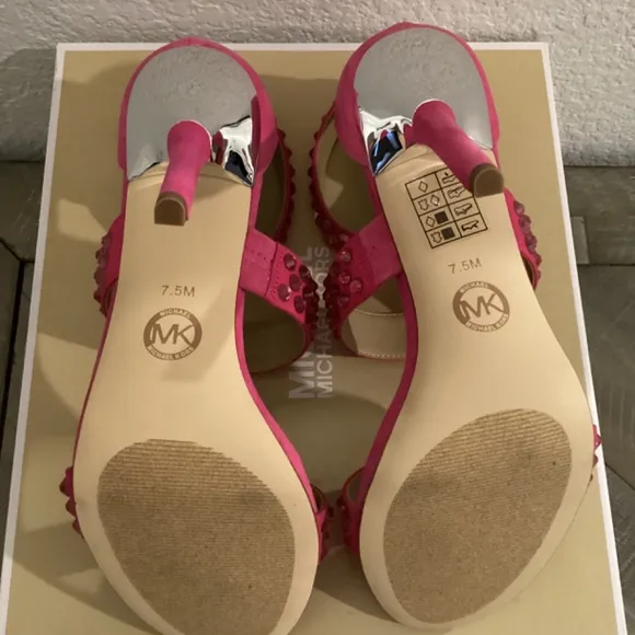MICHAEL MICHAEL KORS Women's Amal Dress Sandals, size 7.5