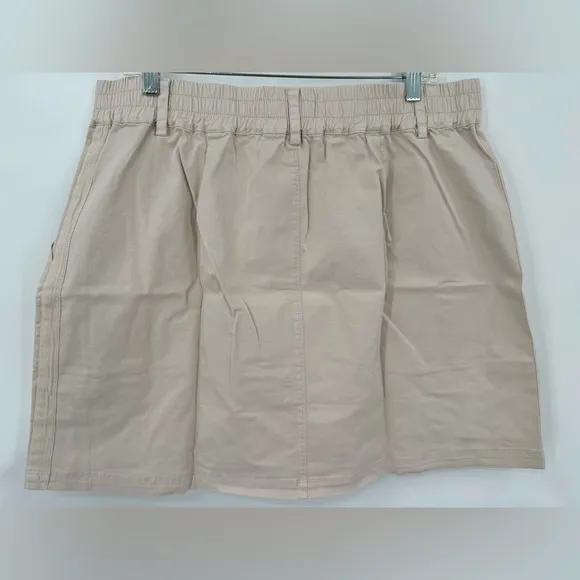 Michael Stars Monroe Utility Mini Skirt Contemporary Minimalist Sizes 1X &amp; 2X