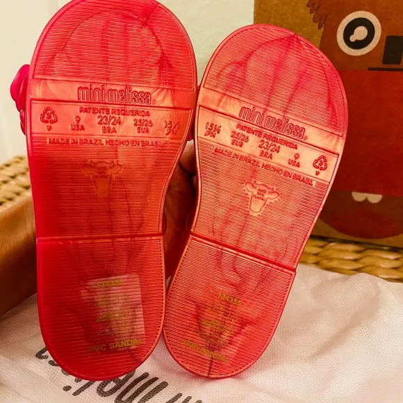 Mini Melissa flowers sandals