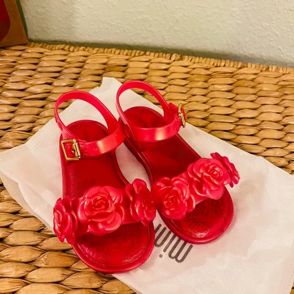 Mini Melissa flowers sandals