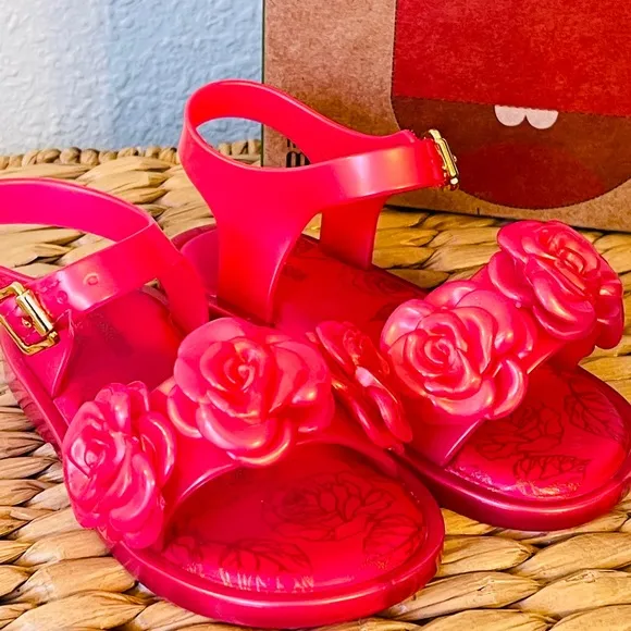 Mini Melissa flowers sandals