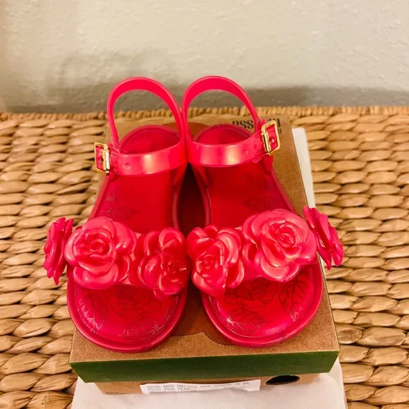 Mini Melissa flowers sandals