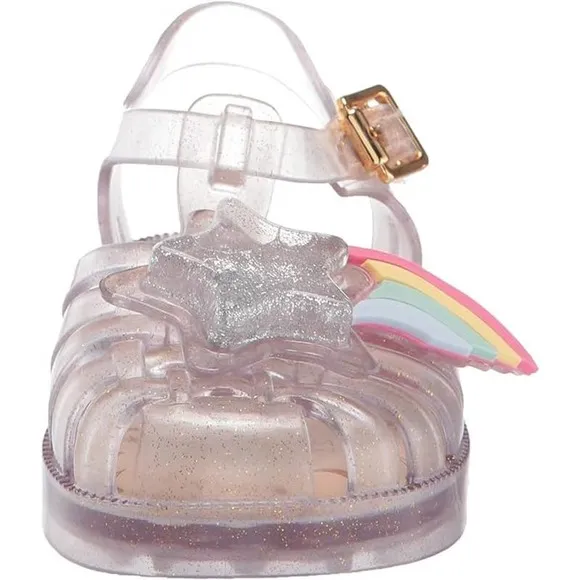 Mini Melissa Girls Mini Possession Fisherman Roman Sandals Sz 9 NIB W/ Dust Bag
