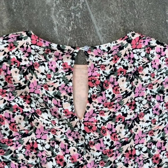 MinkPink Make Your Move Floral Ruffle Mini Dress Size Medium