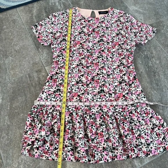 MinkPink Make Your Move Floral Ruffle Mini Dress Size Medium