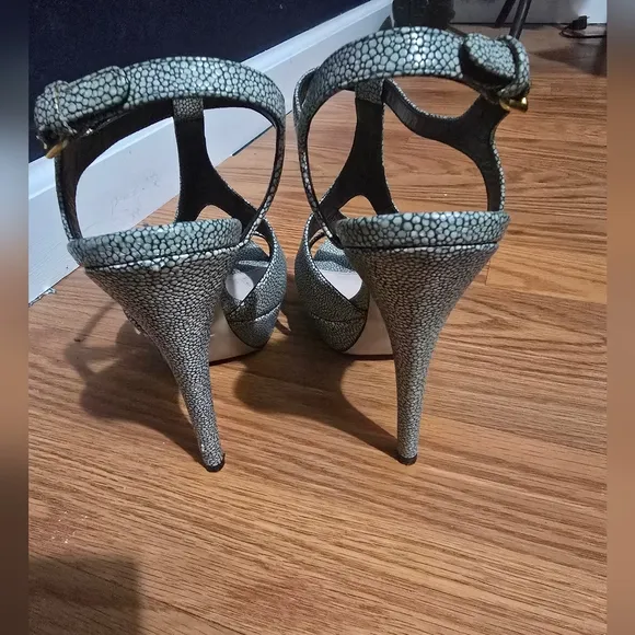 MIU MIU STINGRAY PLATFORM SANDALS