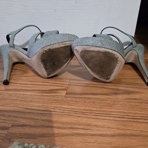 MIU MIU STINGRAY PLATFORM SANDALS