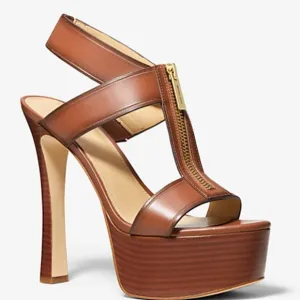 MK - Berkley Leather Platform Sandal