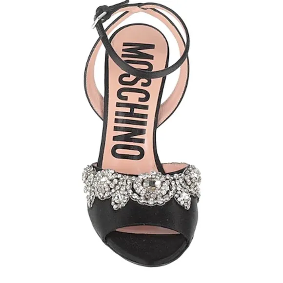 Moschino Embellished Sandals Heels 39