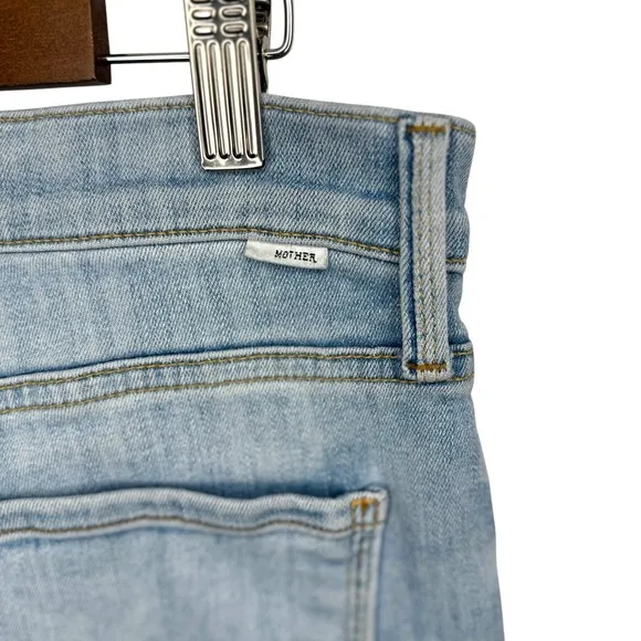 Mother The Tomcat Jeans 34 Straight Leg Ankle Crop Denim It's Kinda My Thing