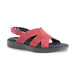 Munro Sandals Womens Size 8 Red Slingback Open Toe Micah Shoes