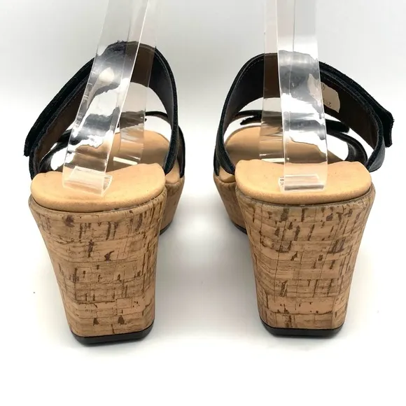 Naot Caveran Wedge Sandals Women’s Size 9 EU 40 Adjustable Straps Cushioned