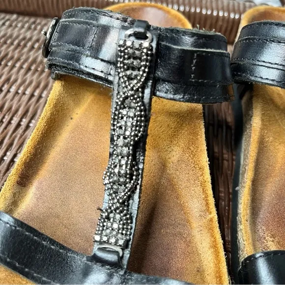 NAOT Made In Israel Blingy Adjustable Sandals Size 40 (9-9.5)