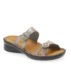 NAOT Trinton Sandals, Silver Threads Silver Size EU 40, US 9