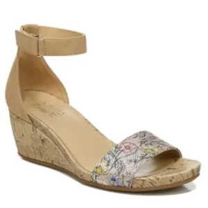 NATURALIZER Areda Ankle Strap Wedge Sandals
