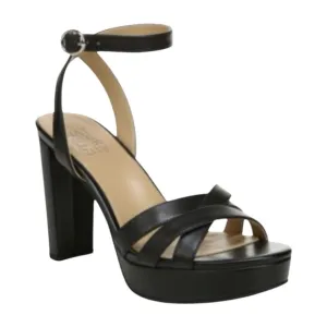 Naturalizer Mallory Ankle Strap Sandals/ Heels Black Size 9 Women’s.