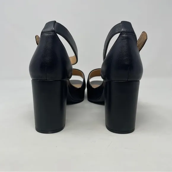 Naturalizer Pearlyn Ankle Strap Block Heel Chunky Platform Sandals - NWT