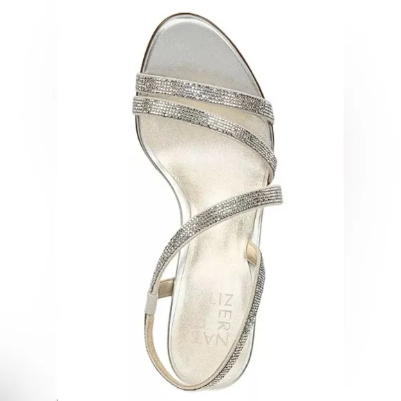 Naturalizer silver sandals