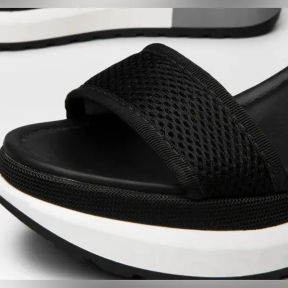 NeroGiardini Platform Wedge Sandals
