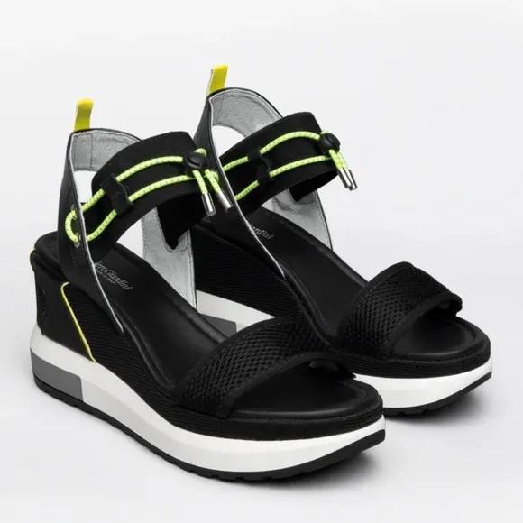 NeroGiardini Platform Wedge Sandals