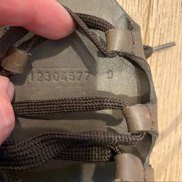 NEW A DÉTACHER Brown Lace-Up Wedge Sandals