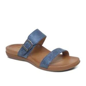 NEW AETREX women's mimi sandal in navy