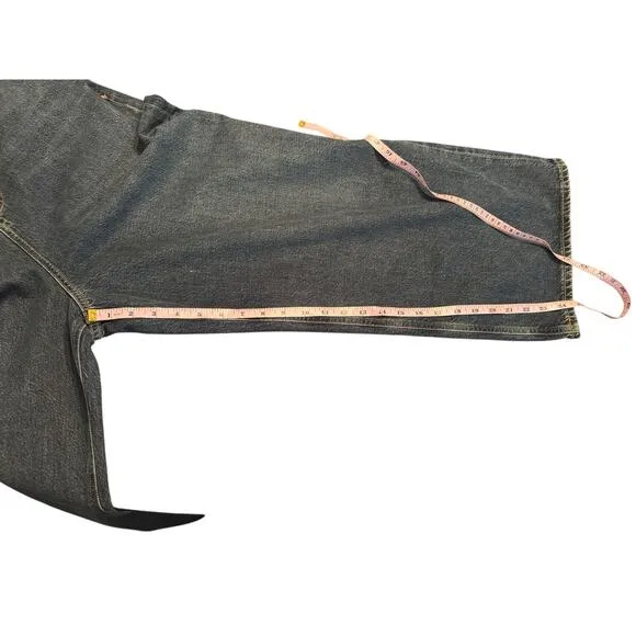 New AGOLDE Valeria Jean in Valley Dark Wash Wide Leg Baggy Loose 27