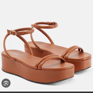 New Altuzarra leather platform sandals