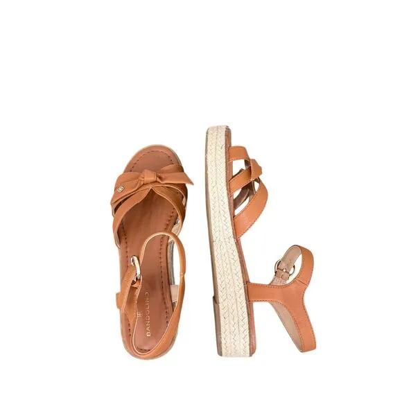 New! Bandolino Women's Petty Flat Espadrille Sandals- Size 8.5