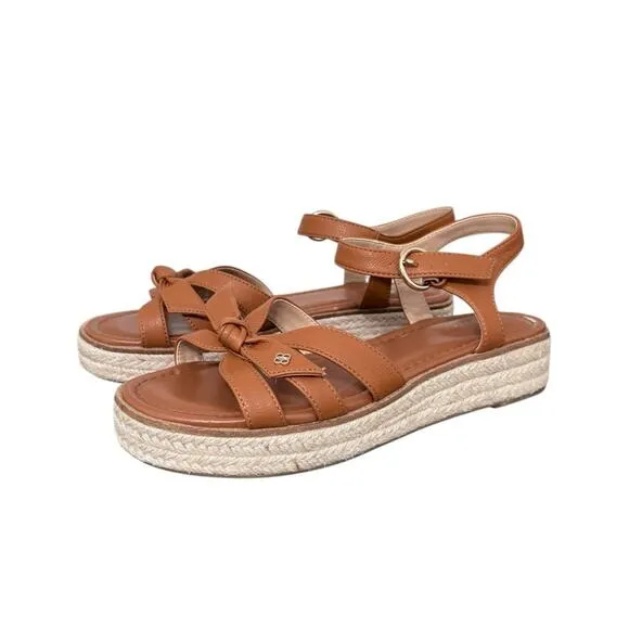 New! Bandolino Women's Petty Flat Espadrille Sandals- Size 8.5