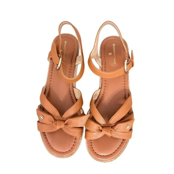 New! Bandolino Women's Petty Flat Espadrille Sandals- Size 8.5