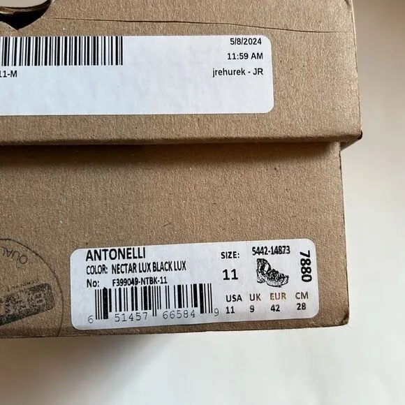 NEW BED|STU Antonelli Platform Leather Sandals Woman's Size 11 New NIB