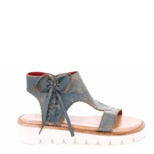 NEW BEDSTU women's zoe ii sandals in dark teal lux