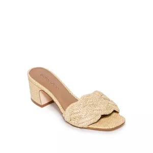 new BERNARDO Made In Brazil Bali Woven Heel Sandals Light Natural 663mn