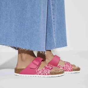 NEW BIRKENSTOCK Made In Germany Arizona Split Sandals Candy Pink for women 763tn