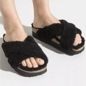 New BIRKENSTOCK Papillio Daytona Shearling Teddy