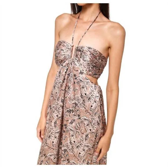 NEW CAMI NYC calliope dress in neutral paisley