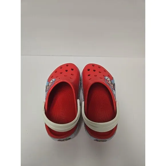 NEW CROCS FunLab SUPER MARIO Light Up Kids Clog Sandals Slip On Child Kid 2